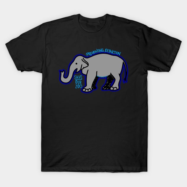 Day 16- Asian Elephant T-Shirt by CelticDragoness